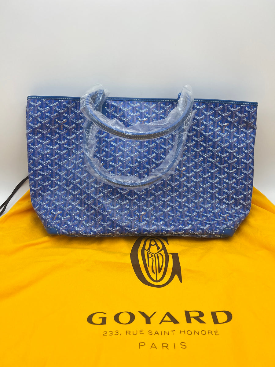 Goyard, Bags, Brand New Blue Goyard Artois Mm